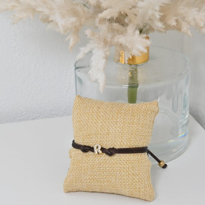 Pulsera Mi Letra Autum| Pulsera Personalizada con Inicial Hecha a Mano