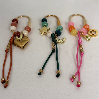 Letter Bag Charm