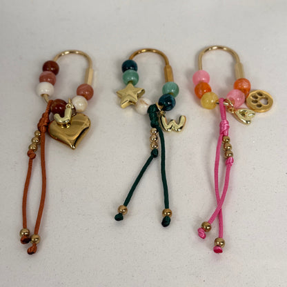 Letter Bag Charm